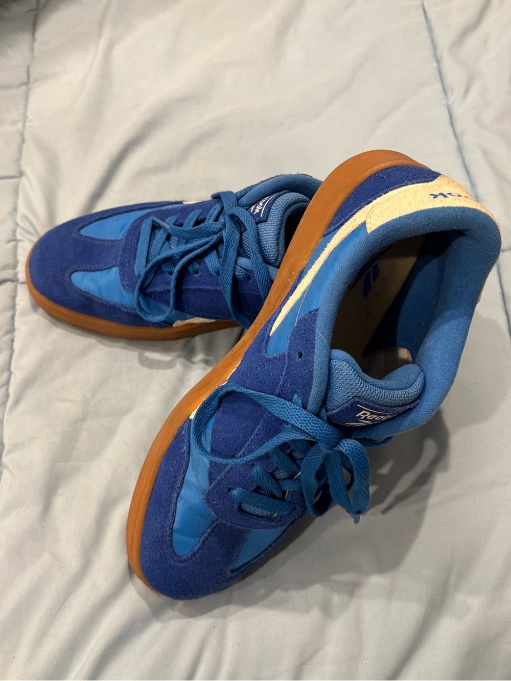 Blue Reeboks! - Picture 2 of 7